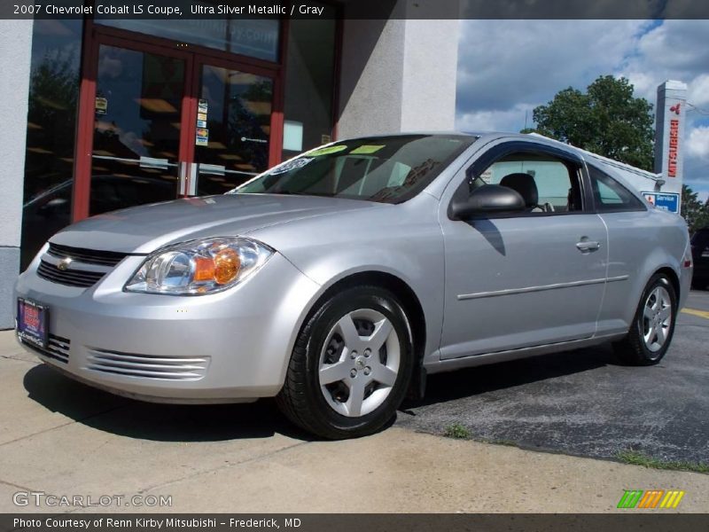 Ultra Silver Metallic / Gray 2007 Chevrolet Cobalt LS Coupe