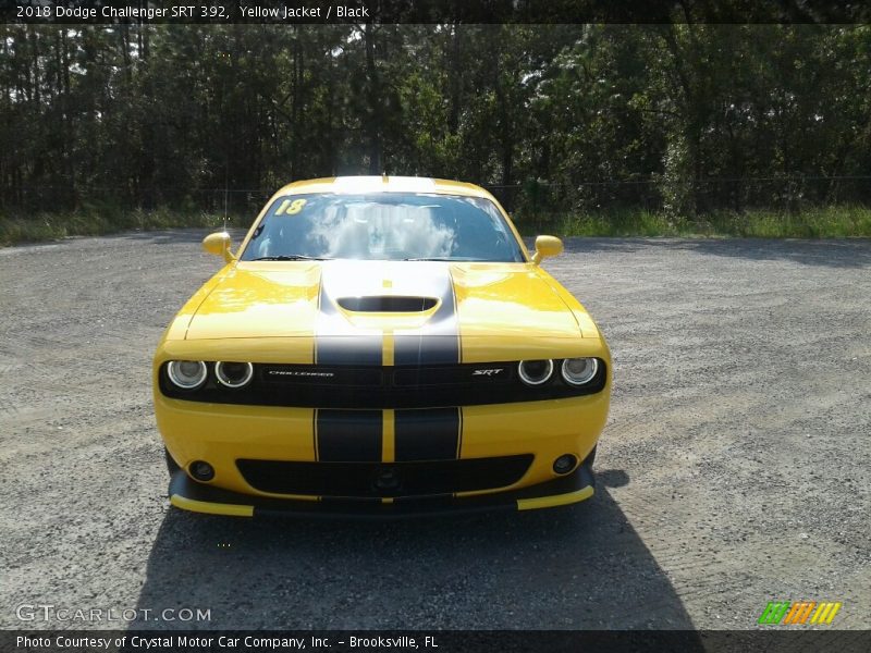 Yellow Jacket / Black 2018 Dodge Challenger SRT 392