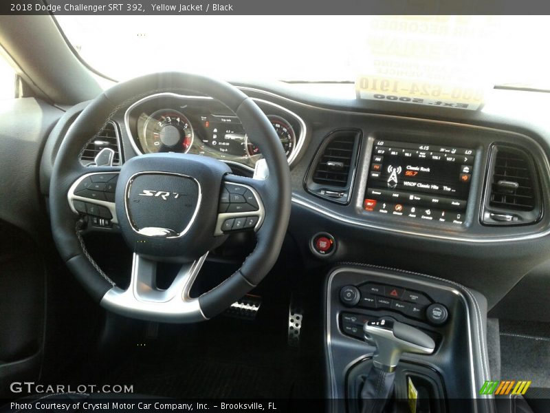 Yellow Jacket / Black 2018 Dodge Challenger SRT 392
