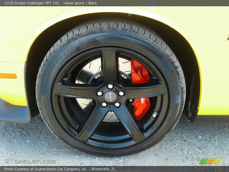 Yellow Jacket / Black 2018 Dodge Challenger SRT 392