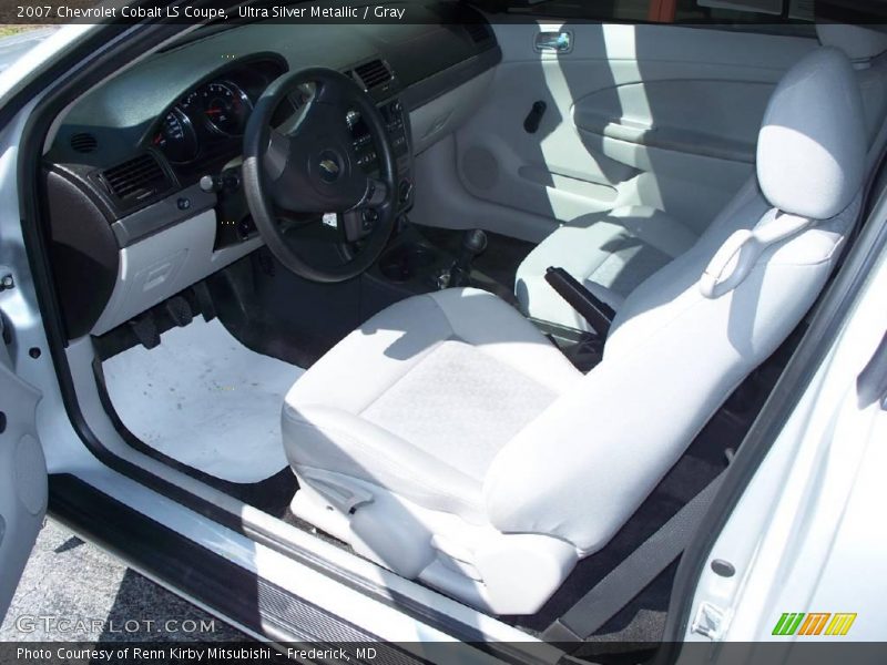 Ultra Silver Metallic / Gray 2007 Chevrolet Cobalt LS Coupe