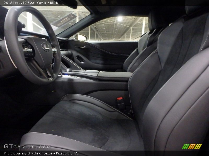 Caviar / Black 2018 Lexus LC 500