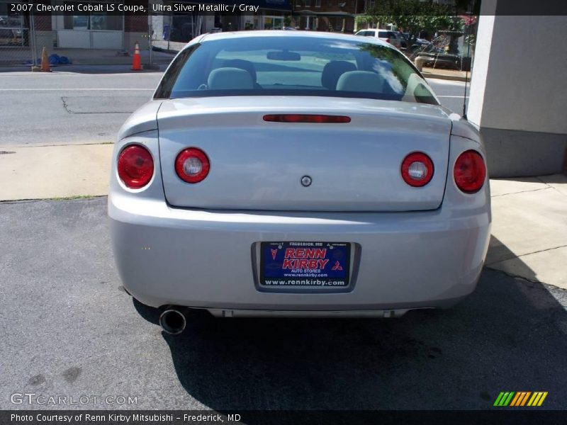 Ultra Silver Metallic / Gray 2007 Chevrolet Cobalt LS Coupe