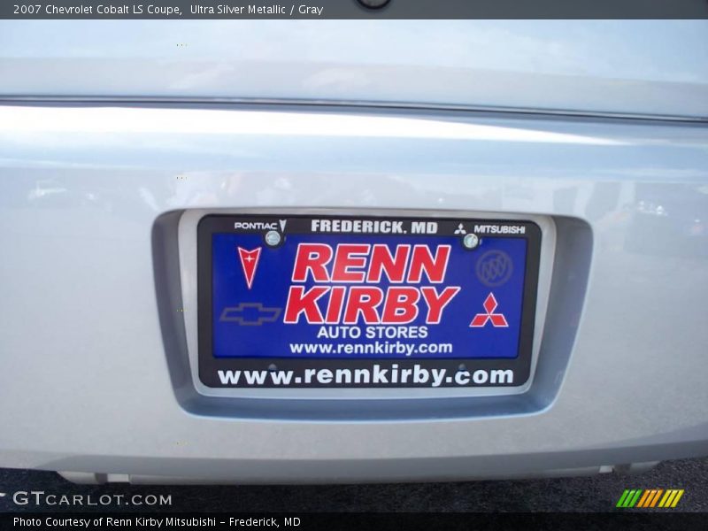 Ultra Silver Metallic / Gray 2007 Chevrolet Cobalt LS Coupe