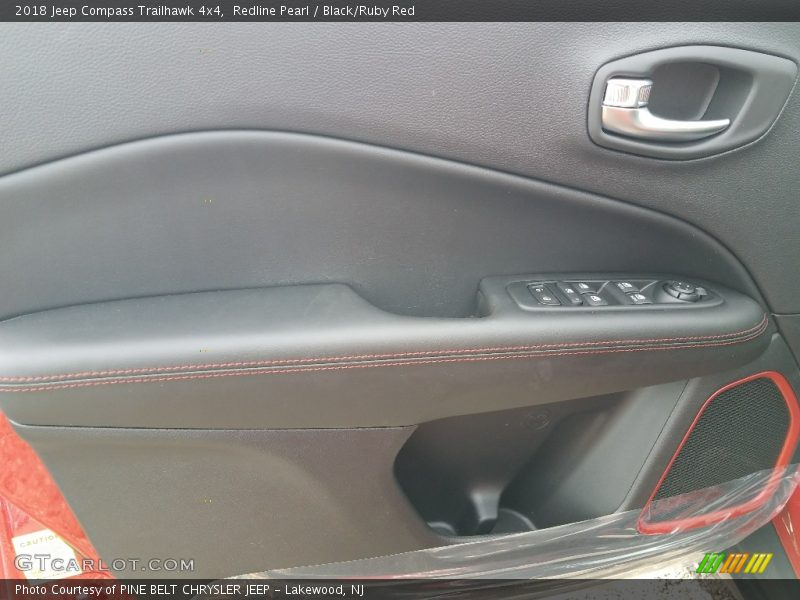 Redline Pearl / Black/Ruby Red 2018 Jeep Compass Trailhawk 4x4