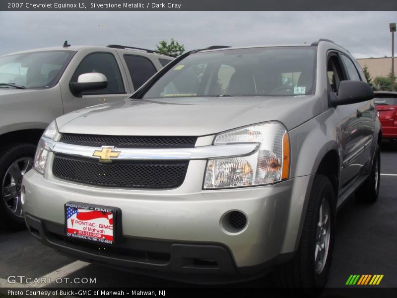 Silverstone Metallic / Dark Gray 2007 Chevrolet Equinox LS