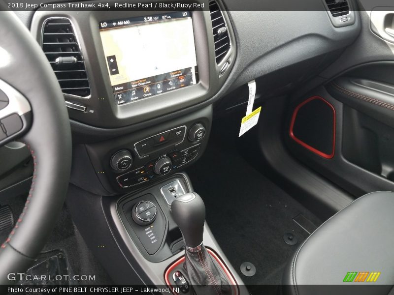 Redline Pearl / Black/Ruby Red 2018 Jeep Compass Trailhawk 4x4