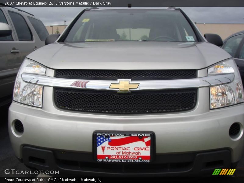 Silverstone Metallic / Dark Gray 2007 Chevrolet Equinox LS