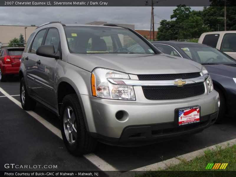 Silverstone Metallic / Dark Gray 2007 Chevrolet Equinox LS