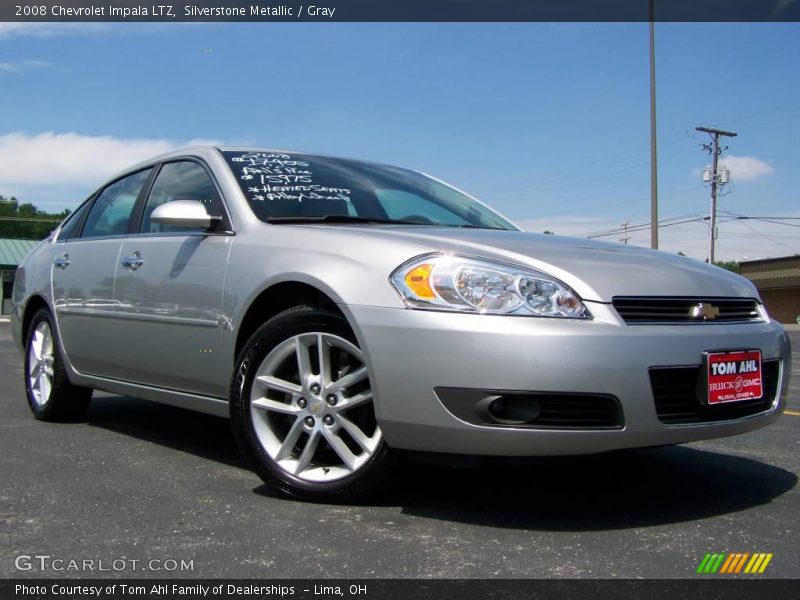 Silverstone Metallic / Gray 2008 Chevrolet Impala LTZ