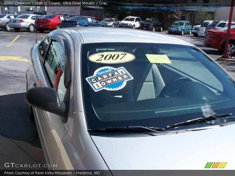 Ultra Silver Metallic / Gray 2007 Chevrolet Cobalt LS Coupe