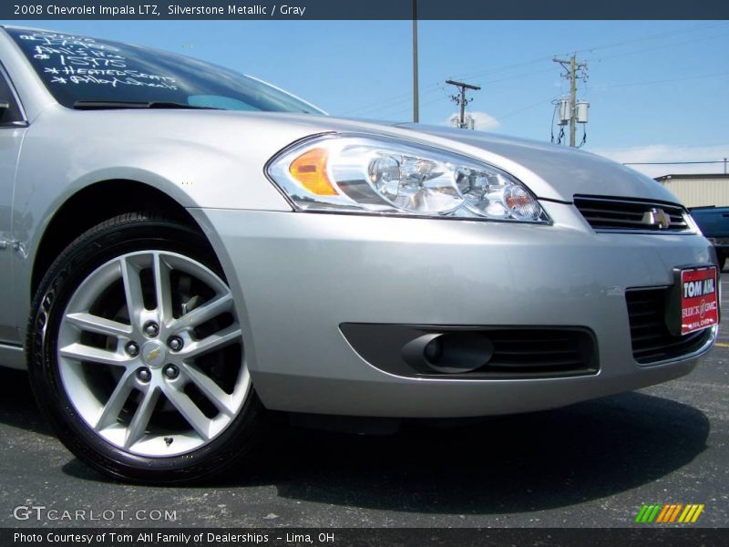Silverstone Metallic / Gray 2008 Chevrolet Impala LTZ