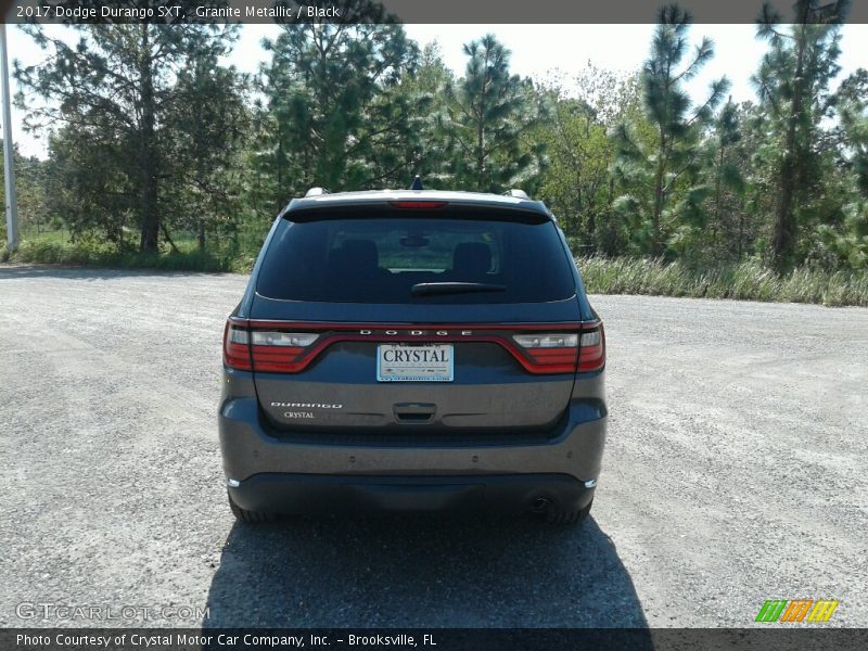 Granite Metallic / Black 2017 Dodge Durango SXT