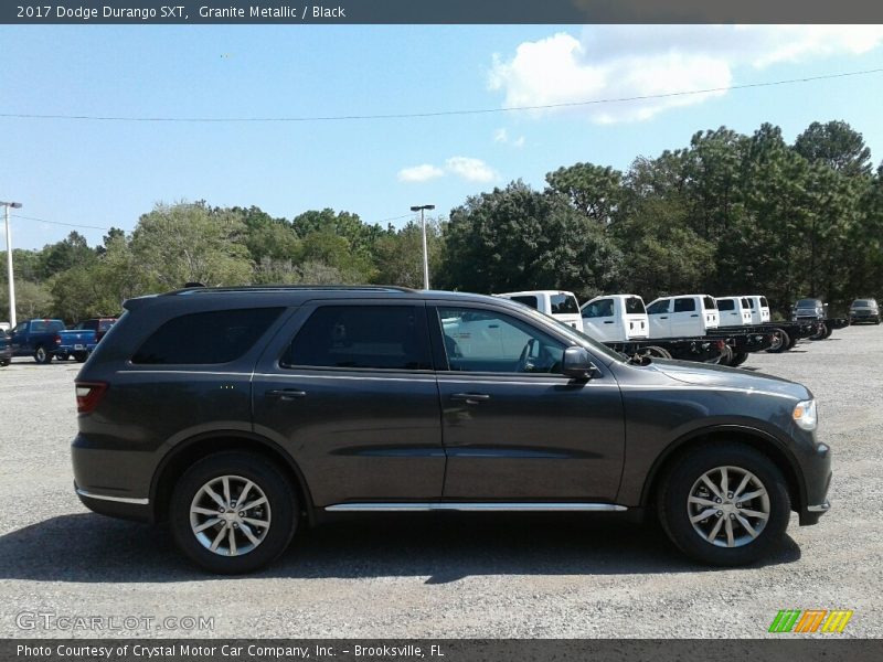 Granite Metallic / Black 2017 Dodge Durango SXT
