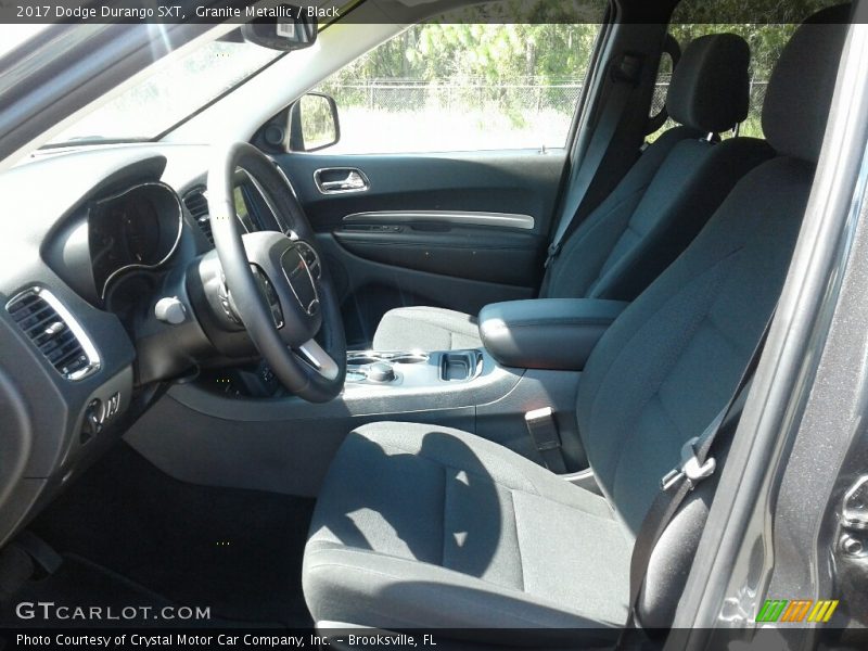 Granite Metallic / Black 2017 Dodge Durango SXT