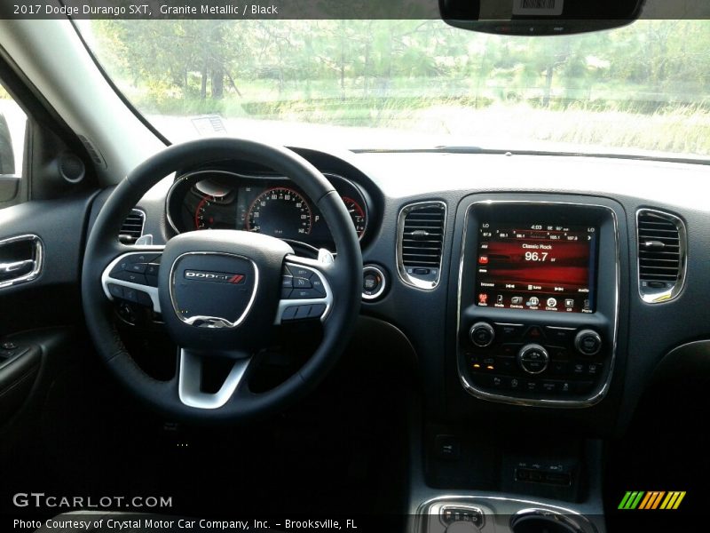 Granite Metallic / Black 2017 Dodge Durango SXT