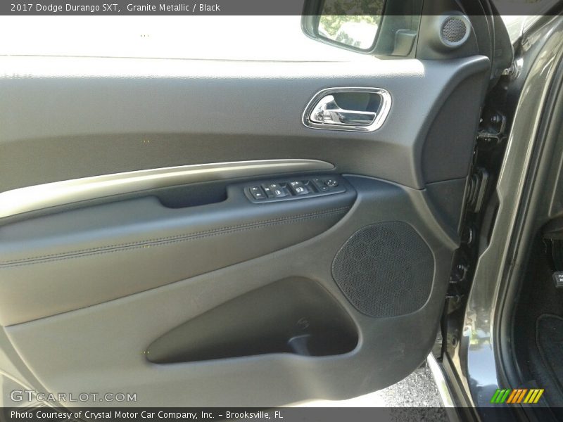 Granite Metallic / Black 2017 Dodge Durango SXT
