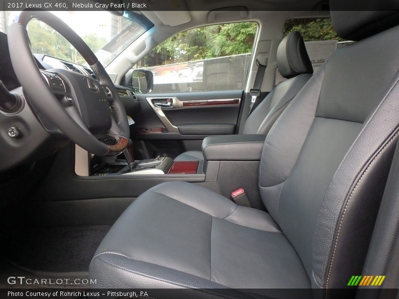 Nebula Gray Pearl / Black 2017 Lexus GX 460