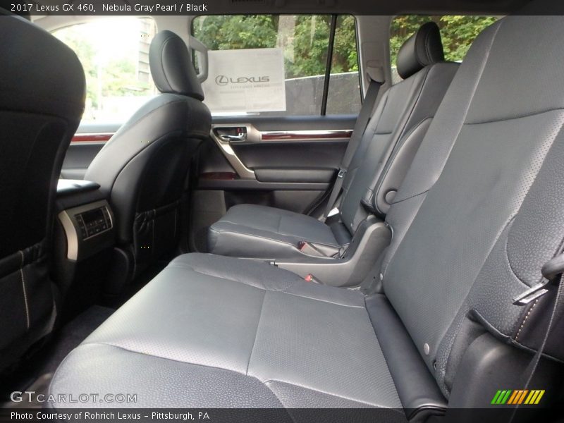 Nebula Gray Pearl / Black 2017 Lexus GX 460