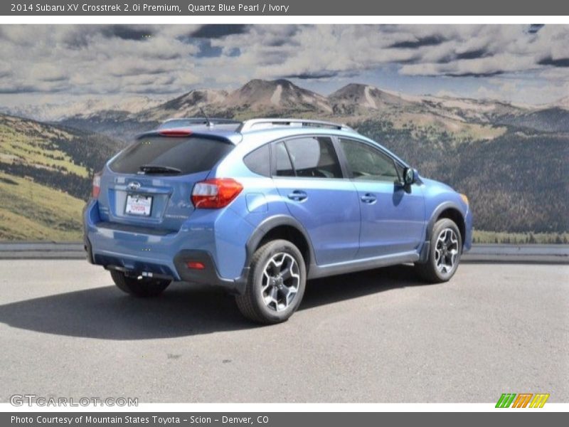 Quartz Blue Pearl / Ivory 2014 Subaru XV Crosstrek 2.0i Premium