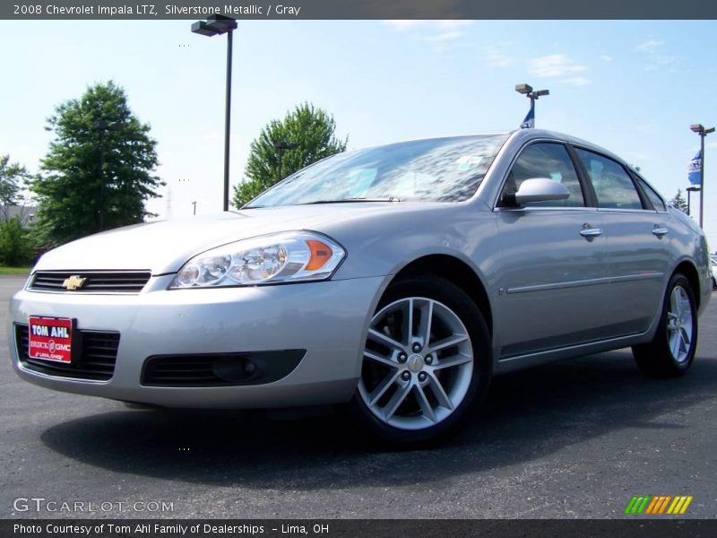 Silverstone Metallic / Gray 2008 Chevrolet Impala LTZ