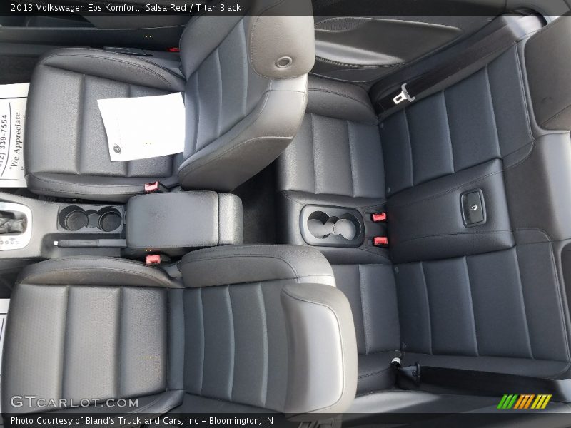 Salsa Red / Titan Black 2013 Volkswagen Eos Komfort