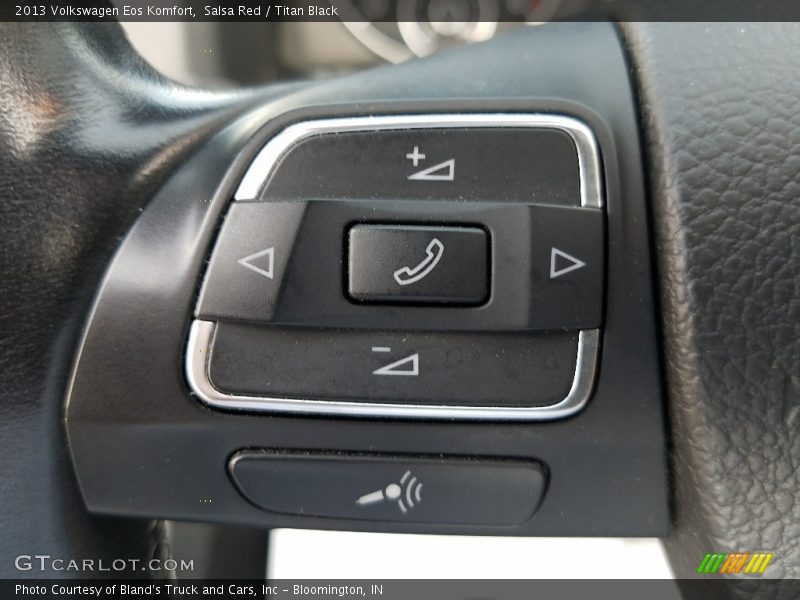 Salsa Red / Titan Black 2013 Volkswagen Eos Komfort