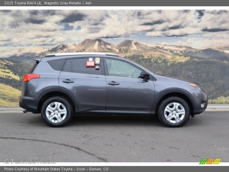 Magnetic Gray Metallic / Ash 2015 Toyota RAV4 LE