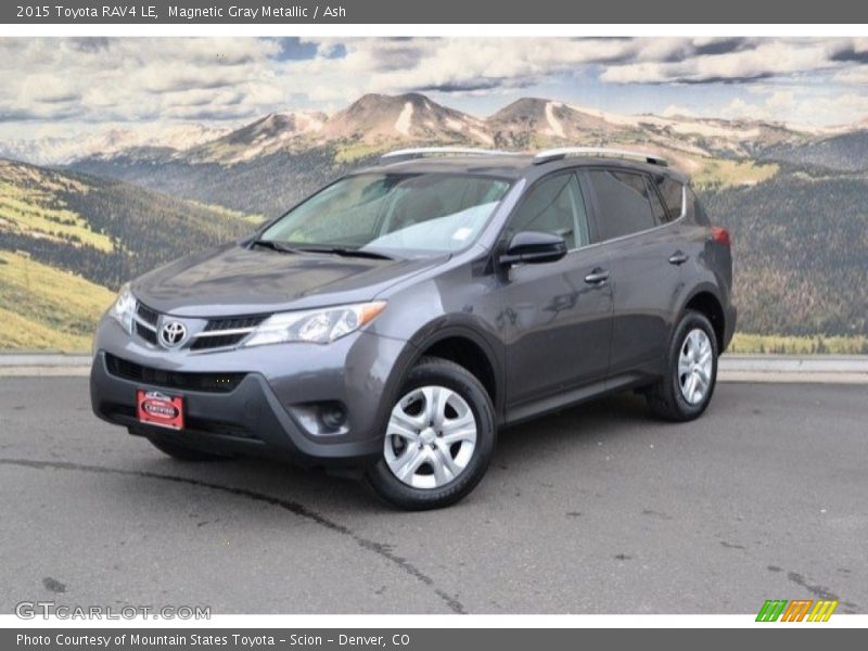 Magnetic Gray Metallic / Ash 2015 Toyota RAV4 LE