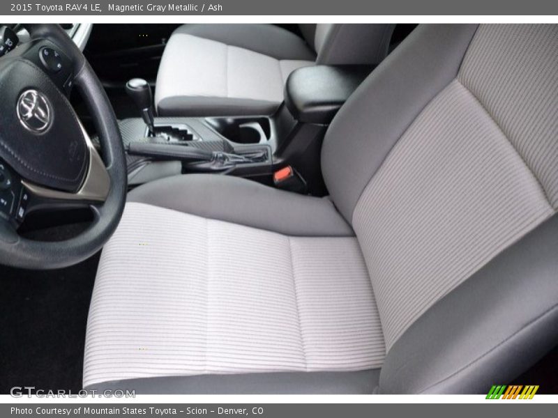 Magnetic Gray Metallic / Ash 2015 Toyota RAV4 LE