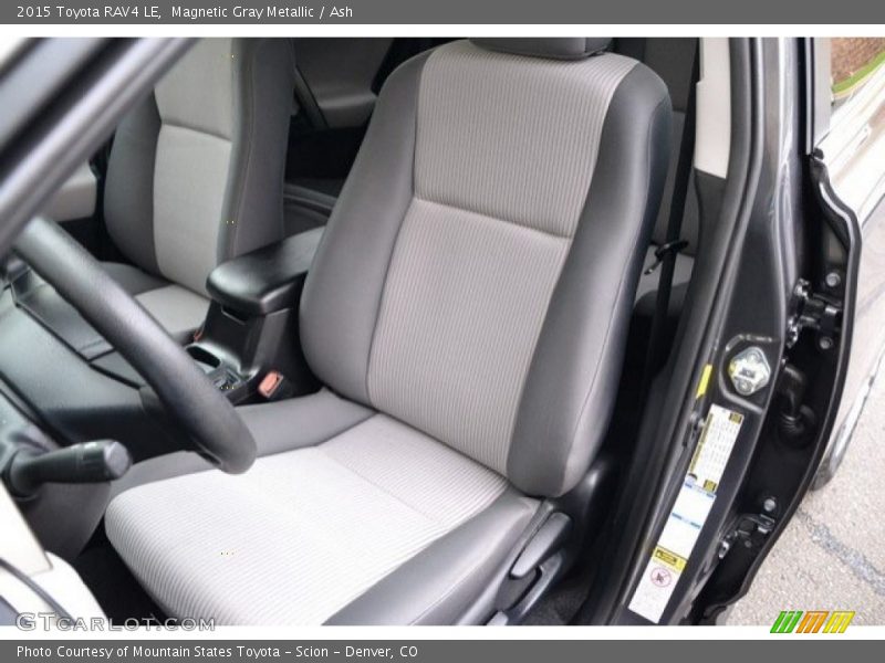 Magnetic Gray Metallic / Ash 2015 Toyota RAV4 LE