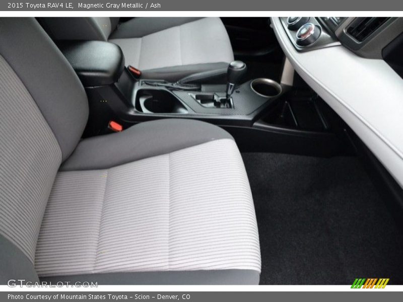 Magnetic Gray Metallic / Ash 2015 Toyota RAV4 LE