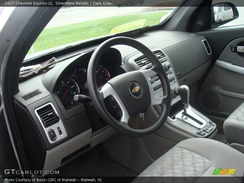 Silverstone Metallic / Dark Gray 2007 Chevrolet Equinox LS