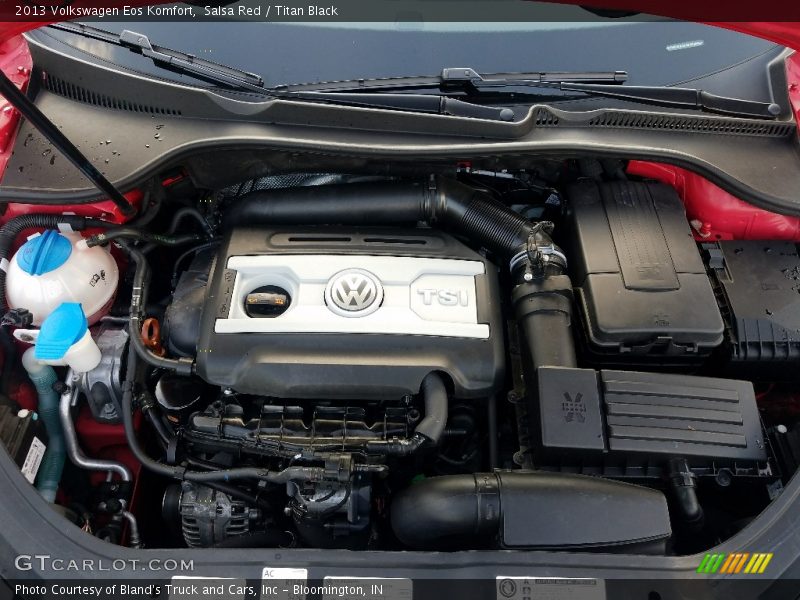 Salsa Red / Titan Black 2013 Volkswagen Eos Komfort