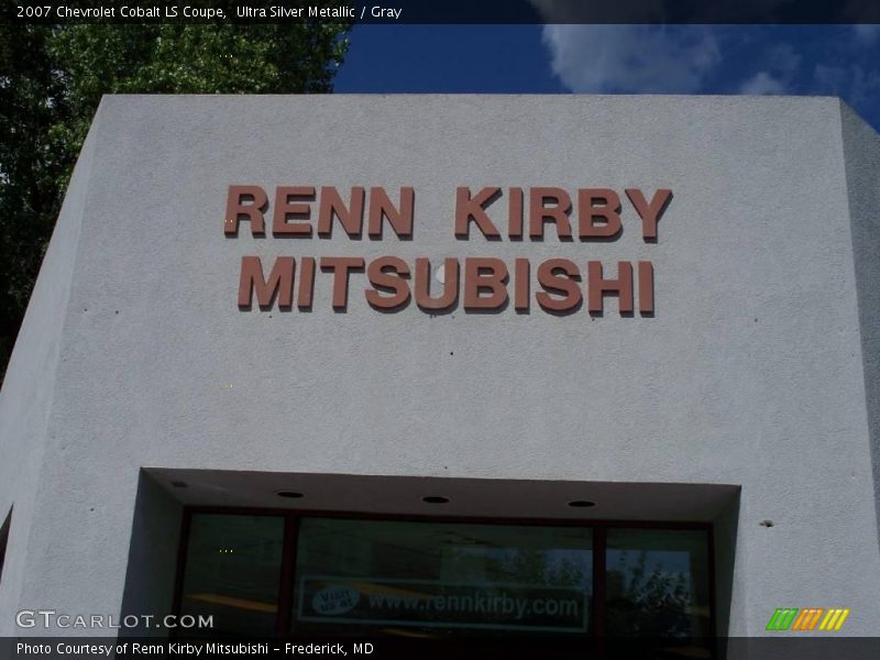Ultra Silver Metallic / Gray 2007 Chevrolet Cobalt LS Coupe