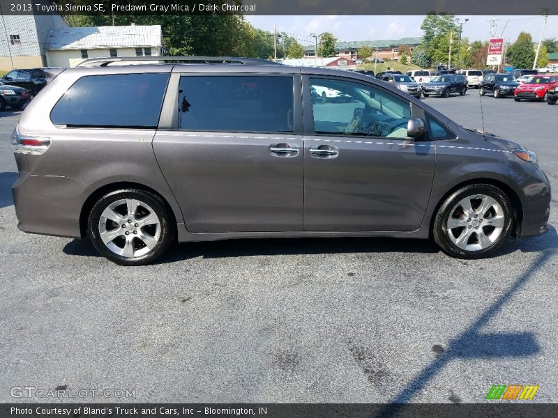 Predawn Gray Mica / Dark Charcoal 2013 Toyota Sienna SE