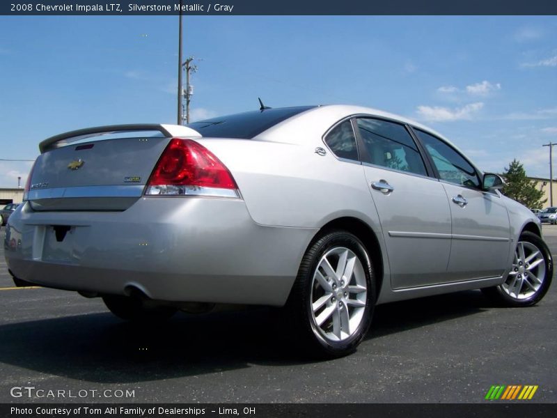 Silverstone Metallic / Gray 2008 Chevrolet Impala LTZ