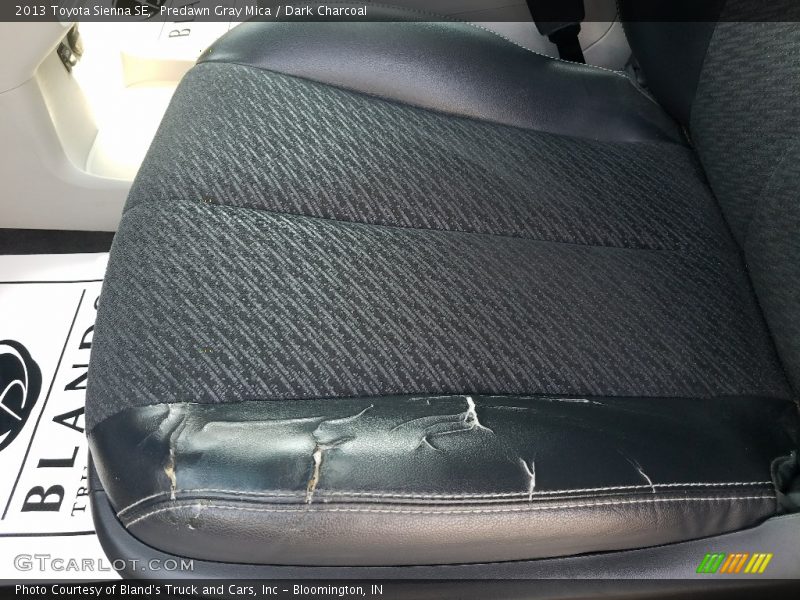 Predawn Gray Mica / Dark Charcoal 2013 Toyota Sienna SE