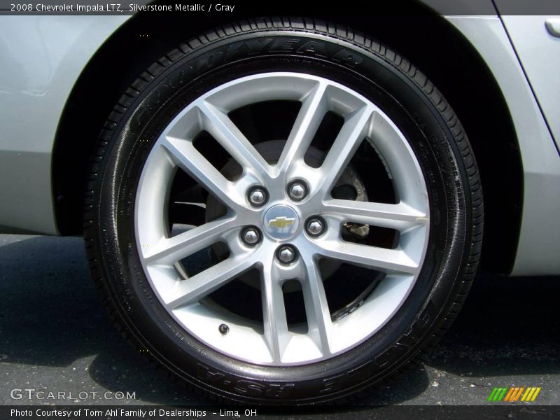 Silverstone Metallic / Gray 2008 Chevrolet Impala LTZ