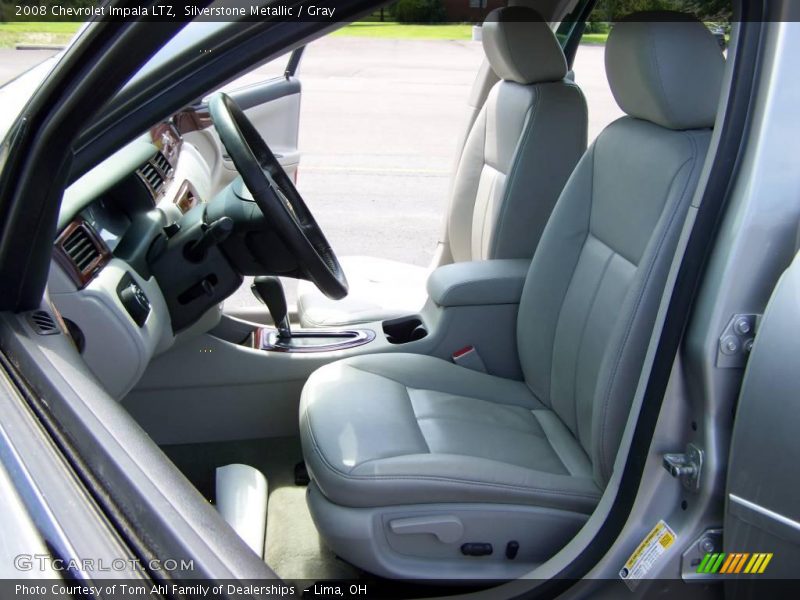 Silverstone Metallic / Gray 2008 Chevrolet Impala LTZ