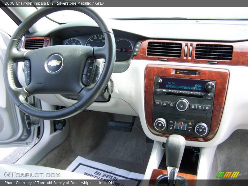 Silverstone Metallic / Gray 2008 Chevrolet Impala LTZ