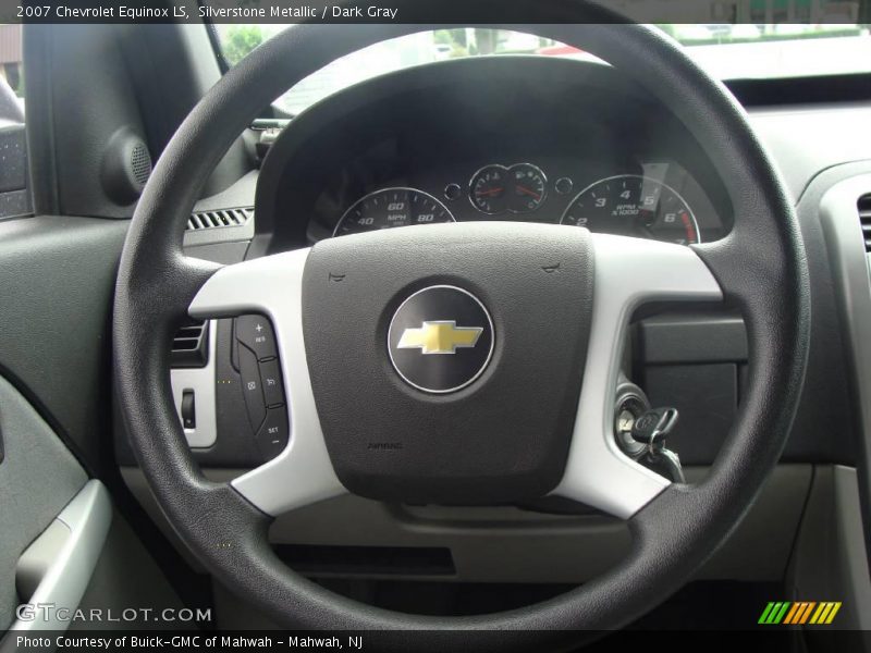 Silverstone Metallic / Dark Gray 2007 Chevrolet Equinox LS