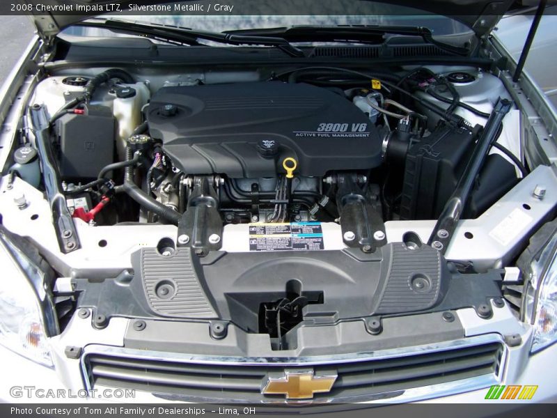 Silverstone Metallic / Gray 2008 Chevrolet Impala LTZ