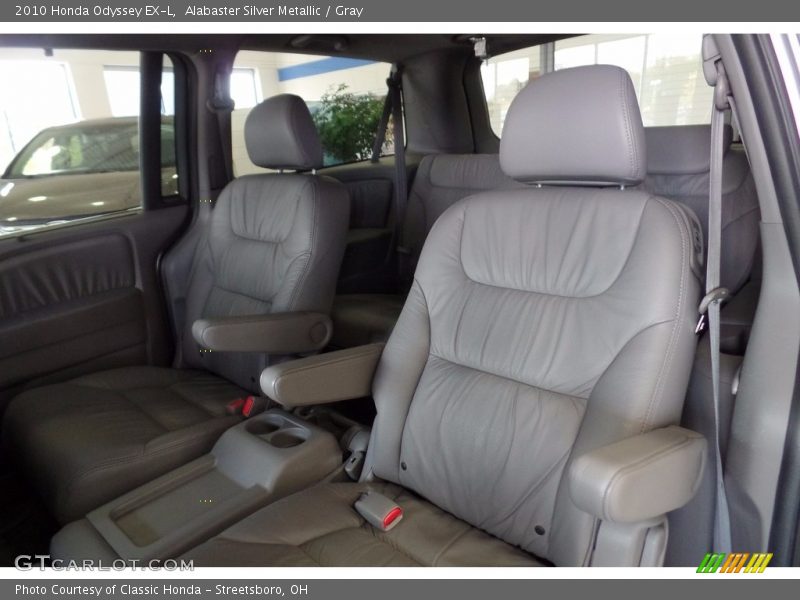 Alabaster Silver Metallic / Gray 2010 Honda Odyssey EX-L