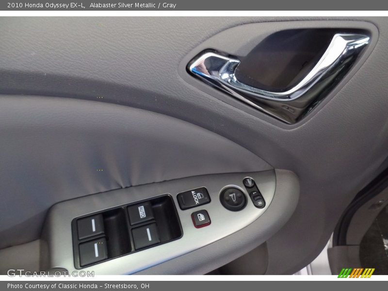 Alabaster Silver Metallic / Gray 2010 Honda Odyssey EX-L