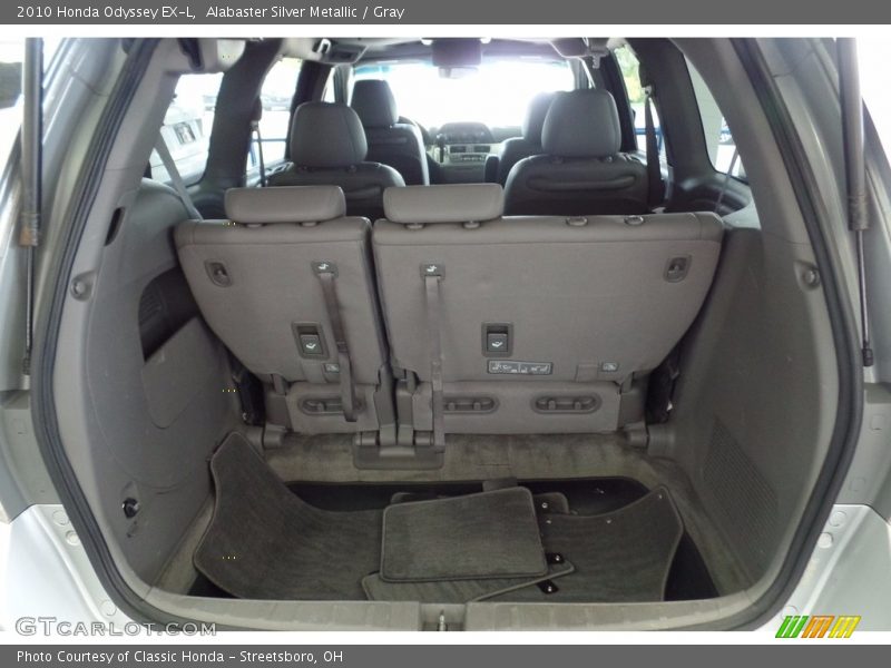 Alabaster Silver Metallic / Gray 2010 Honda Odyssey EX-L