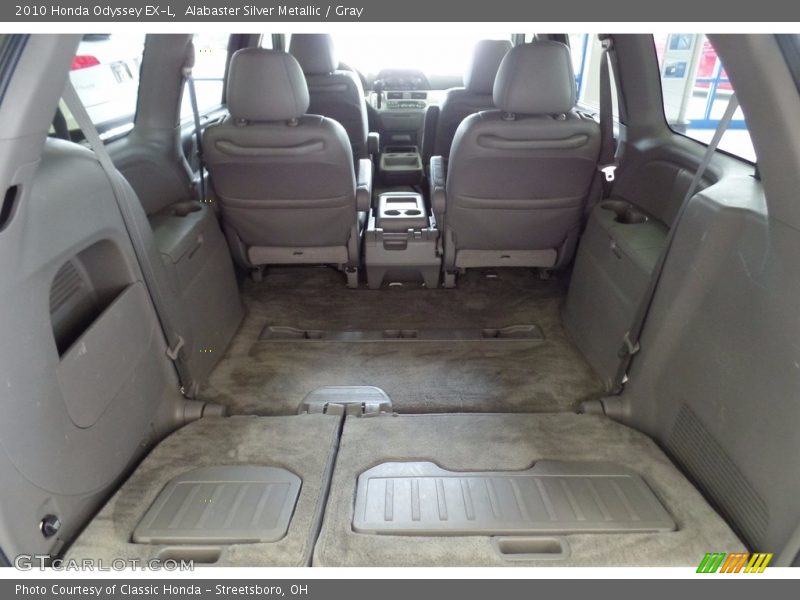 Alabaster Silver Metallic / Gray 2010 Honda Odyssey EX-L