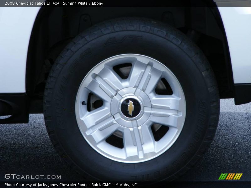 Summit White / Ebony 2008 Chevrolet Tahoe LT 4x4