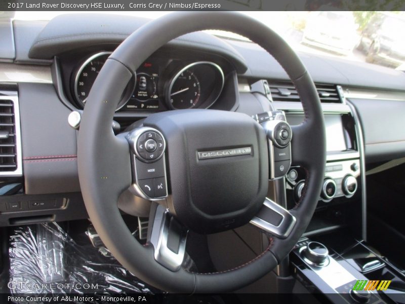 Corris Grey / Nimbus/Espresso 2017 Land Rover Discovery HSE Luxury