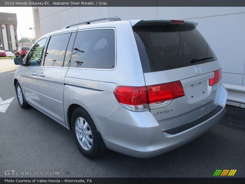 Alabaster Silver Metallic / Gray 2010 Honda Odyssey EX